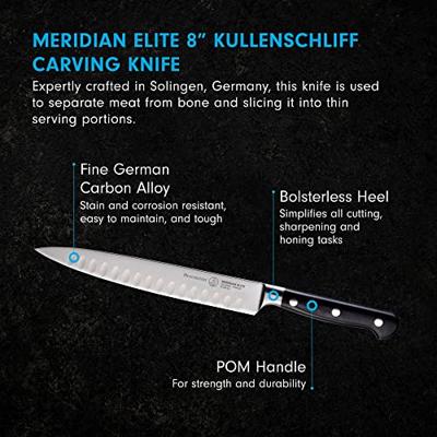 Messermeister Meridian Elite 8-inch Kullenschliff snijmes