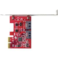 Renkforce RF-4679590 2 poorten RAID-controller PCIe x4 Geschikt voor: SATA SSD Incl. Low-Profile slotplaat - thumbnail
