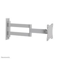 Neomounts FPMA-W830 Monitor-wandbeugel 1-voudig 25,4 cm (10) - 68,6 cm (27) Zilver Kantelbaar, Zwenkbaar - thumbnail