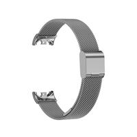 Milanese bandje - Space grey - Xiaomi Smart Band 8 / 9 / 10 - thumbnail