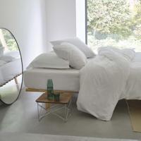 Cinderella dekbedovertrek Uni flanel - wit - 240x200/220 cm - thumbnail