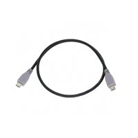 Micro usb Male to Male Datakabel 1M, Black, support OTG - thumbnail