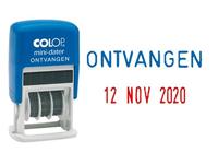 Stempel colop printer mini s 160l2 ontvangen - thumbnail