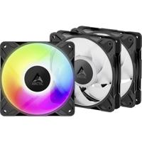 ARCTIC P12 Pro PWM PST A-RGB Black 3-pack - thumbnail