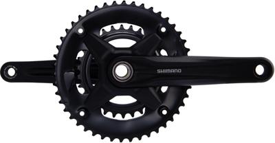 SHIMANO crankstel "altus fc-mt210" cranks.shim. alt.fcmt210 30/46t.175mm 9sp bl.-