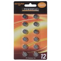 Batterijen knoopcel LR44/AG13 12stuks - thumbnail