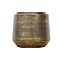 Indigo Pot Vintage Gold D46 H41 - thumbnail