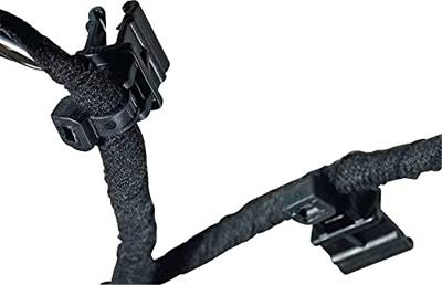 HellermannTyton 150-76090 T30REC4A-PA66HS/PA66HIRHS-BK Kabelbinder 148 mm 3.60 mm Zwart Met spreidanker 500 stuk(s)