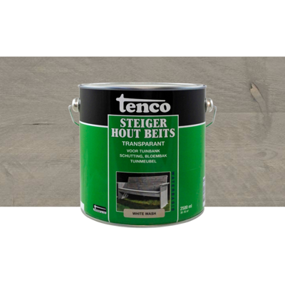 Steigerhoutbeits grey wash 2,5l verf/beits Tenco - Tenco Steigerhoutbeits grey wash 2,5l verf/beits Tenco - Tenco