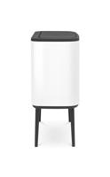 Brabantia Bo touch bin 11+23 liter white - thumbnail