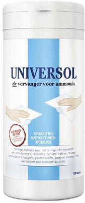 Universol verfreinigingsdoekjes - 100 stuks in pot - CH11250 Universol verfreinigingsdoekjes - 100 stuks in pot - CH11250