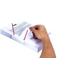 Bankers Box archiefbinder D-clip, doos van 100 stuks, rood - thumbnail