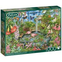 Falcon de luxe Tropical Conservatory 1000pcs Legpuzzel 1000 stuk(s) - thumbnail