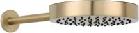 Ben Engraved hoofddouche met douche-arm Ø25cm geborsteld messing pvd-coating - thumbnail