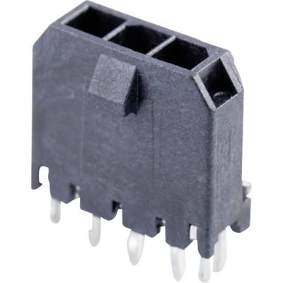 Molex 436500320 Male header, inbouw (standaard) Totaal aantal polen: 3 Rastermaat: 3 mm Inhoud: 1 stuk(s) Tray