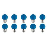 Voordeelset 10x E27 LED Lamp Blauw 1W - Energiezuinig & Decoratief - thumbnail