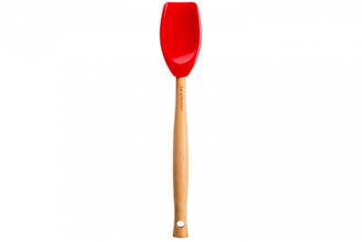 LE CREUSET - Siliconen - Lepelspatel Premium Kersenrood
