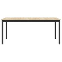 Eettafels Bewerkt hout - thumbnail