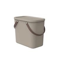 Rotho albula storage system 25l cappuccino - thumbnail