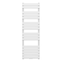 Handdoekradiator BWS Ress Middenaansluiting 160x50 cm Wit Boss & Wessing - thumbnail
