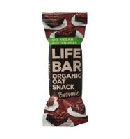 Lifefood Lifebar oatsnack pure chocolade hazelnoot bio 40 Gram - thumbnail