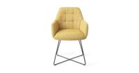 Jesper Home Noto eetkamerstoel Bumble Bee cross black - thumbnail