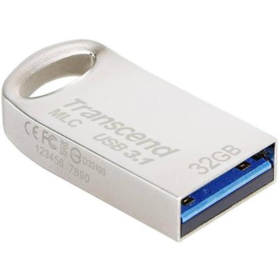 Transcend JetFlash 720 USB flash drive 32 GB USB Type-A 3.2 Gen 1 (3.1 Gen 1) Zilver Transcend JetFlash 720 USB flash drive 32 GB USB Type-A 3.2 Gen 1 (3.1 Gen 1) Zilver