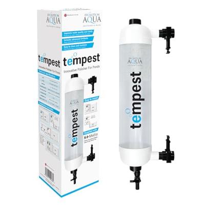 Evolution Aqua Tempest Vijverfilter - Helder Water tot 5000L, Eenvoudige Installatie & Onderhoud