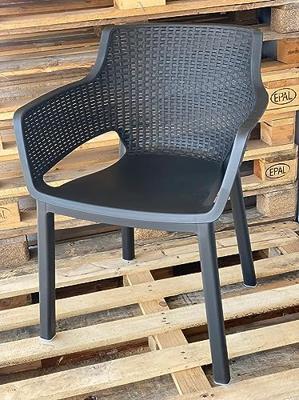 Keter stapelstoel Eva - antraciet