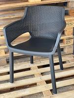 Keter stapelstoel Eva - antraciet - thumbnail