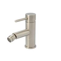 Bidetmengkraan Hotbath Buddy 1-hendel 15 cm Geborsteld Nikkel - thumbnail