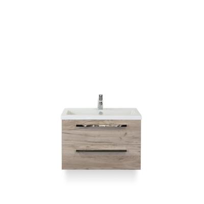 Seville Badmeubelset 80 cm - Craft Oak - Keramische Wastafel Wit Djazz