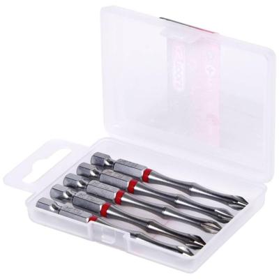 KS Tools 918.3156 9183156 Kruis-bit PH 2 Vernikkeld E 6.3 5 stuk(s) KS Tools 918.3156 9183156 Kruis-bit PH 2 Vernikkeld E 6.3 5 stuk(s)