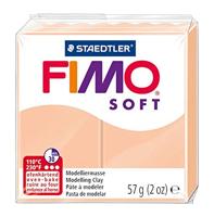 Boetseerklei fimo soft 57 g perzik - thumbnail