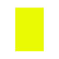 Fiches Iris Fluorescerend Geel 50 x 65 cm - thumbnail