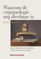 Waarom de criminologie mij dierbaar is (Paperback) - thumbnail