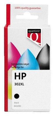 Inktcartridge quantore hp 302xl f6u68cn hc zwart Inktcartridge quantore hp 302xl f6u68cn hc zwart