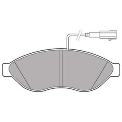 Remblokkenset, schijfrem LP2498