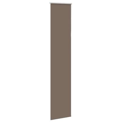 VidaXL Rolgordijn verduisterend koffie 50x210 cm stofbreedte 45,7 cm