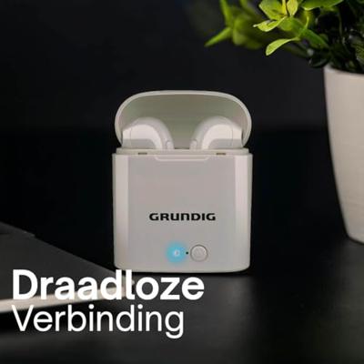 Bluetooth hoofdtelefoon Grundig earbuds Wit