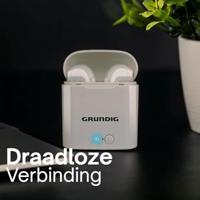 Bluetooth hoofdtelefoon Grundig earbuds Wit - thumbnail