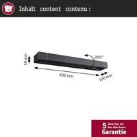 Paulmann Lucille 71205 Wandlamp voor badkamer 17 W Warmwit Zwart - thumbnail