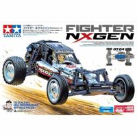 Tamiya Fighter Nxgen Brushed 1:10 RC auto Elektro Buggy Achterwielaandrijving Bouwpakket - thumbnail