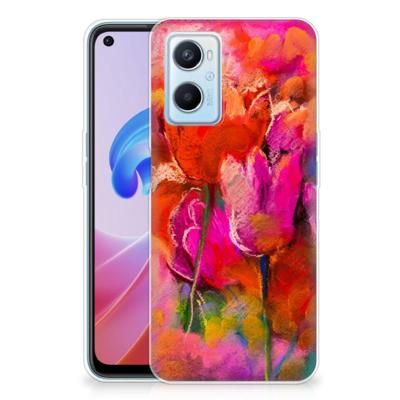 Hoesje maken OPPO A96 | OPPO A76 Tulips Hoesje maken OPPO A96 | OPPO A76 Tulips