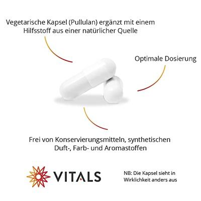 Vitals Vitamine B6 20mg Capsules - thumbnail