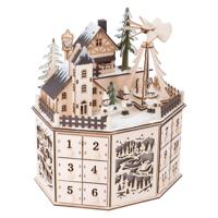 Small Foot - houten adventskalender kerst landschap - thumbnail