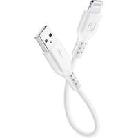 CELLULAR LINE CUSBDATACTRMFIIPH5 USB-Lightning-kabel (15 cm) wit - thumbnail