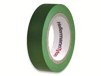 HellermannTyton HelaTape Flex 15 710-00103 Isolatietape HelaTape Flex 15 Groen (l x b) 10 m x 15 mm 1 stuk(s) - thumbnail