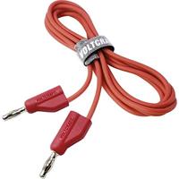 VOLTCRAFT MSB-300 Meetsnoer Banaanstekker 4 mm Banaanstekker 4 mm 2.00 m Rood 1 stuk(s) - thumbnail