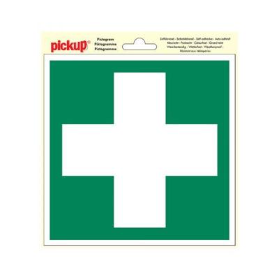 Pictogram 20 x 20 cm Sticker Driekantig Pickup - Pickup Pictogram 20 x 20 cm Sticker Driekantig Pickup - Pickup